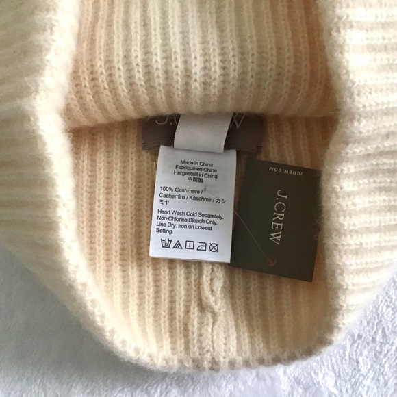 J.CREW Cashmere Beanie New With Tag